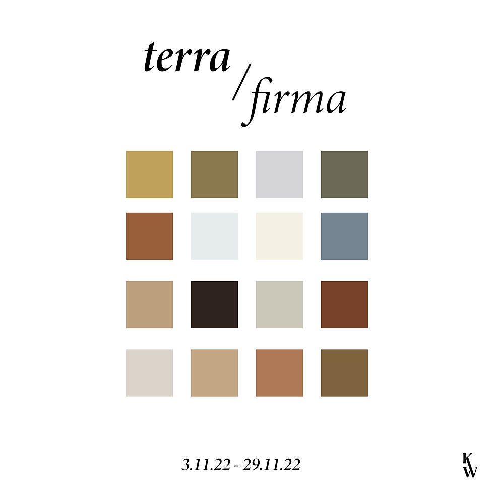 Winter Exhibition: terra/firma
