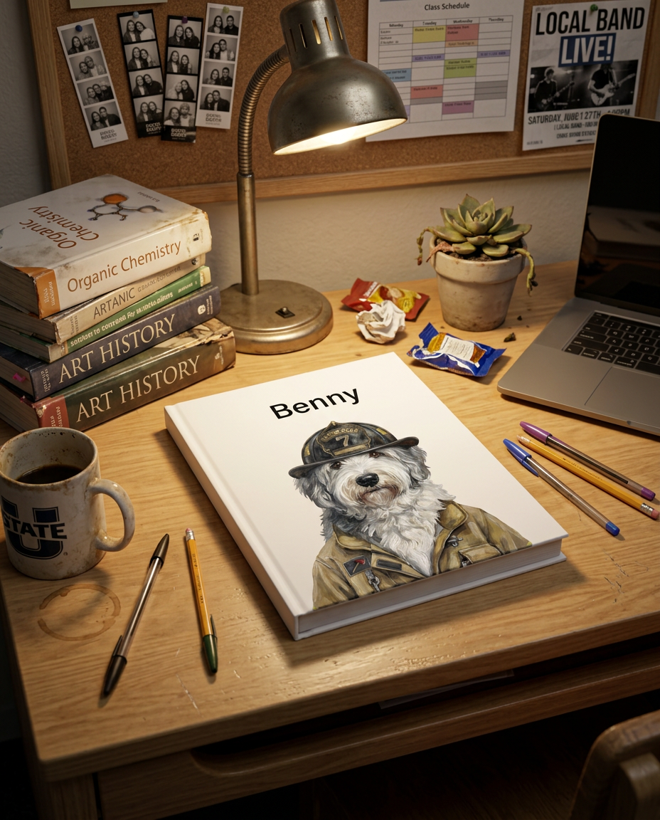 Thumbnail: Custom Pet Hard Cover Journal