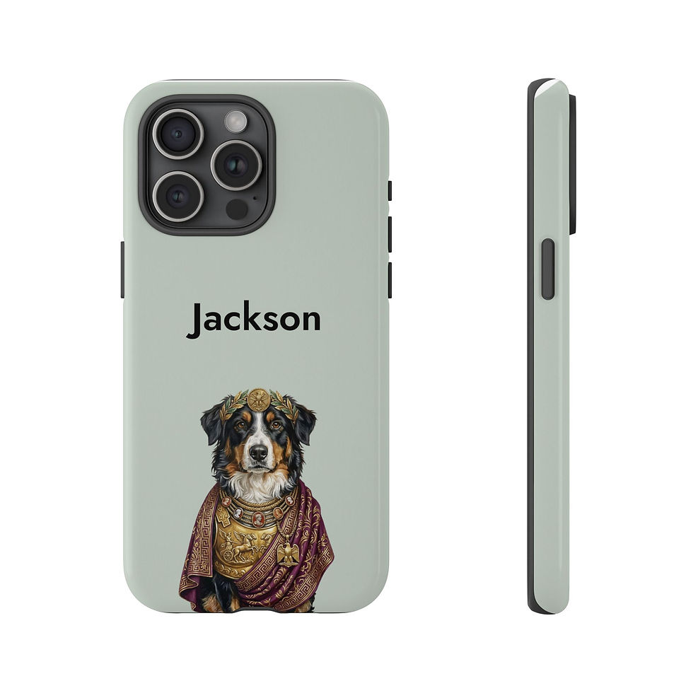 Thumbnail: Personalized Pet Phone Tough Case