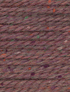 A zoomed in photo of a digitally rendered yarn sample. It is a purple/pink color with some texture to it.