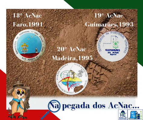 18º, 19º e 20º Acampamentos Nacionais