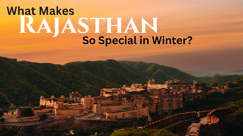 Winter Motorcycle Tour in Rajasthan