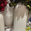 Thumbnail: Ribbed Cream Vase (Small)