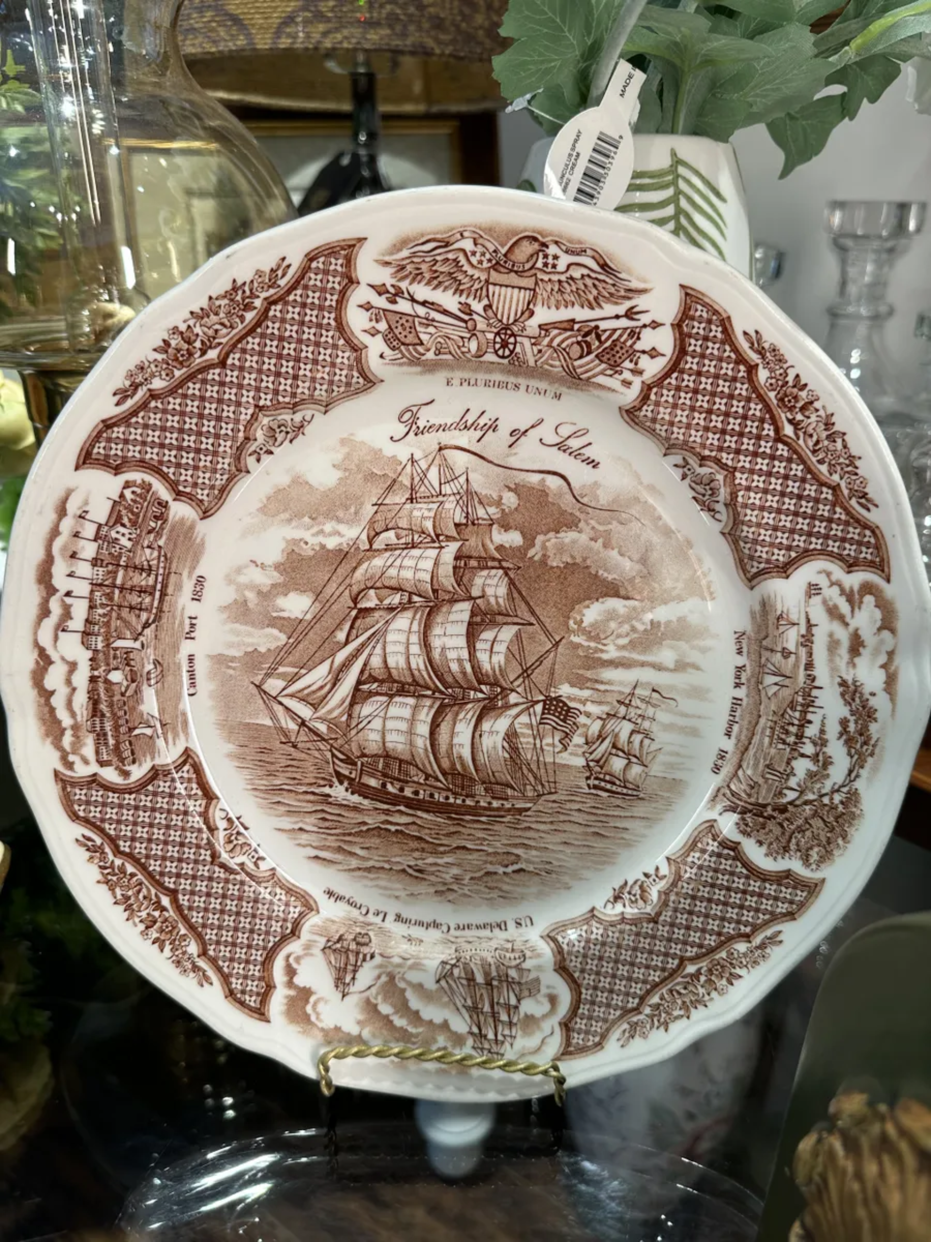 Friendship of Salem Dinner Plate