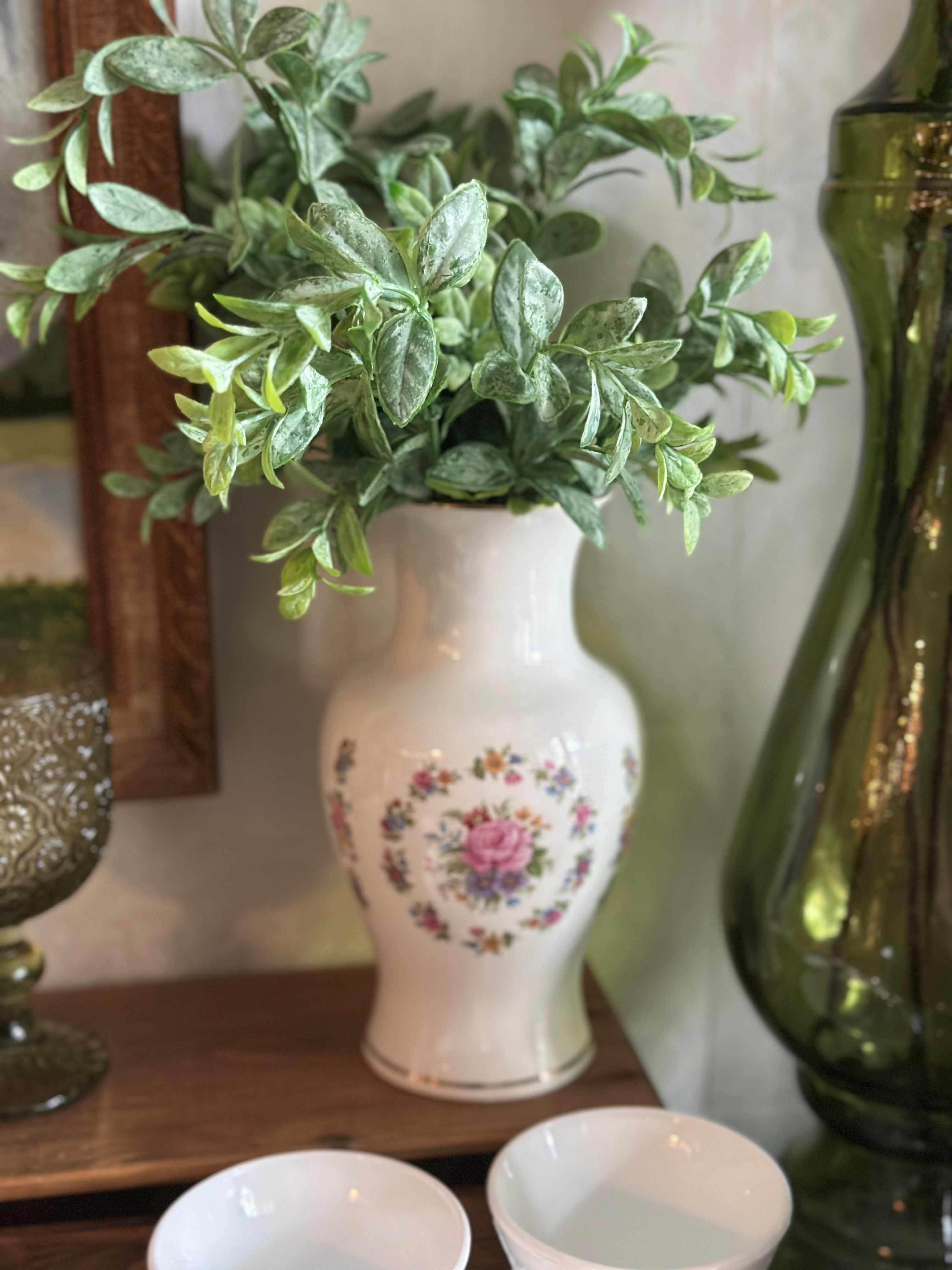 Sadler English Rose Vase