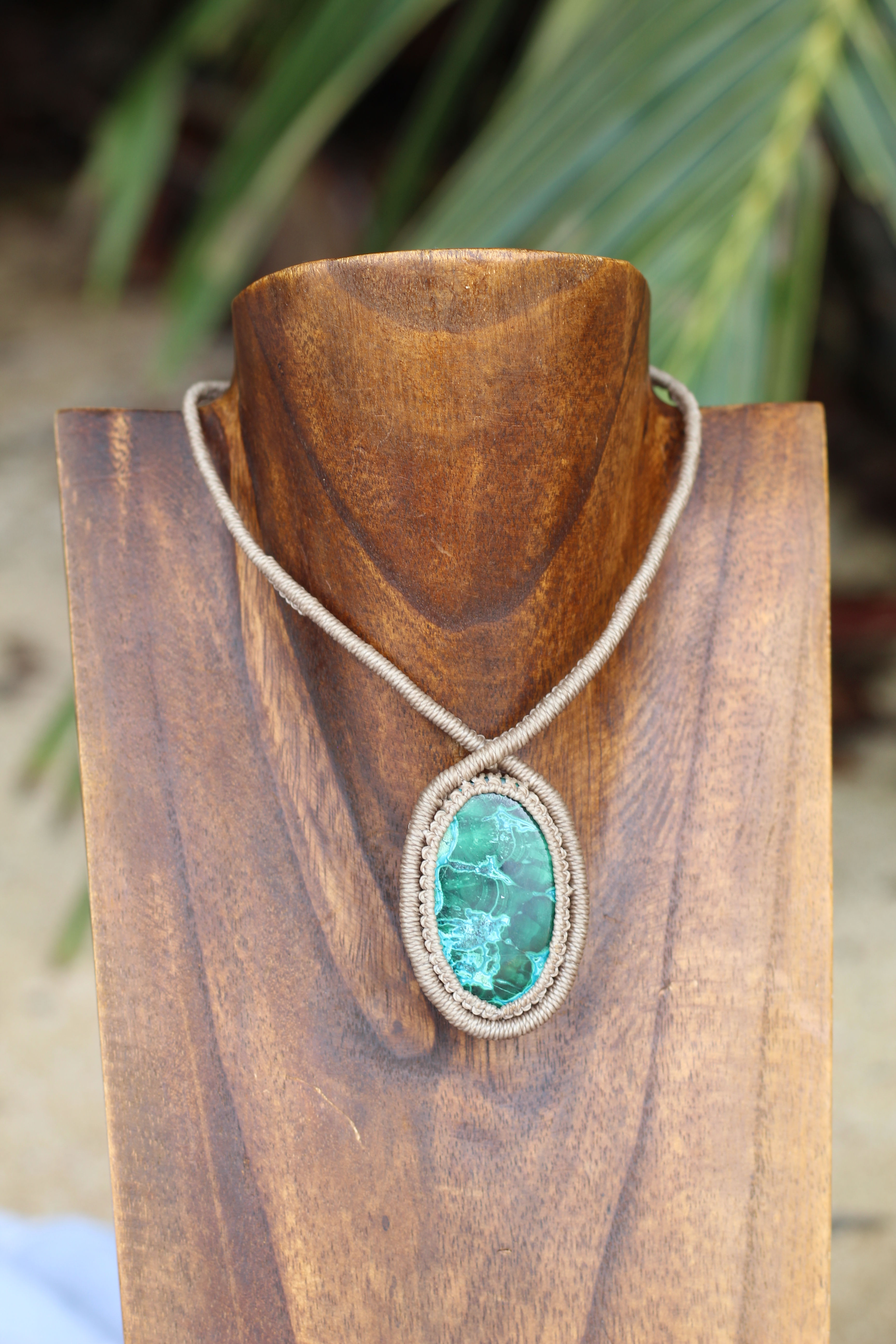 Malaquita necklace