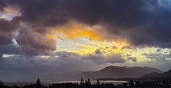 Photo, Sunset from site, October 4th 2025.jpg