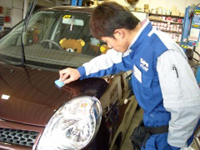車のコーティング