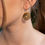 Μικρογραφία: GOLDEN SPIRAL HOOK EARRINGS