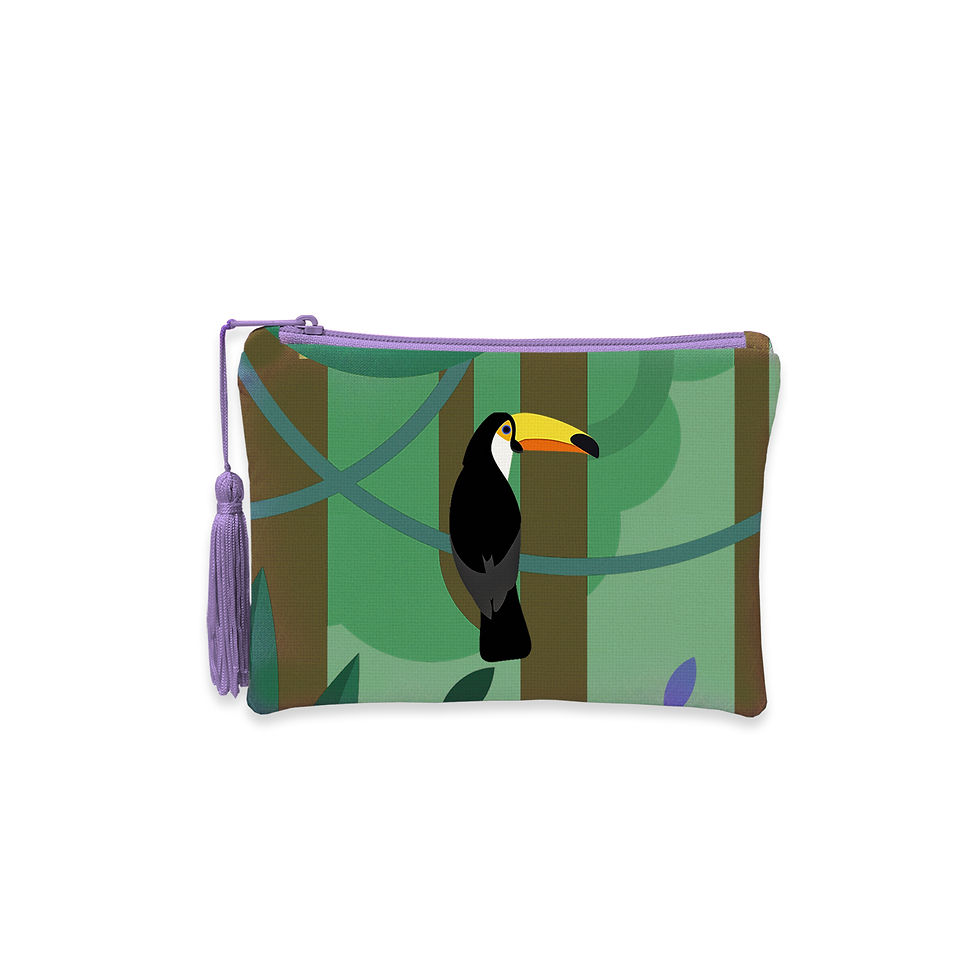 Miniatura: Necessaire Pequena Coleção Amazônia