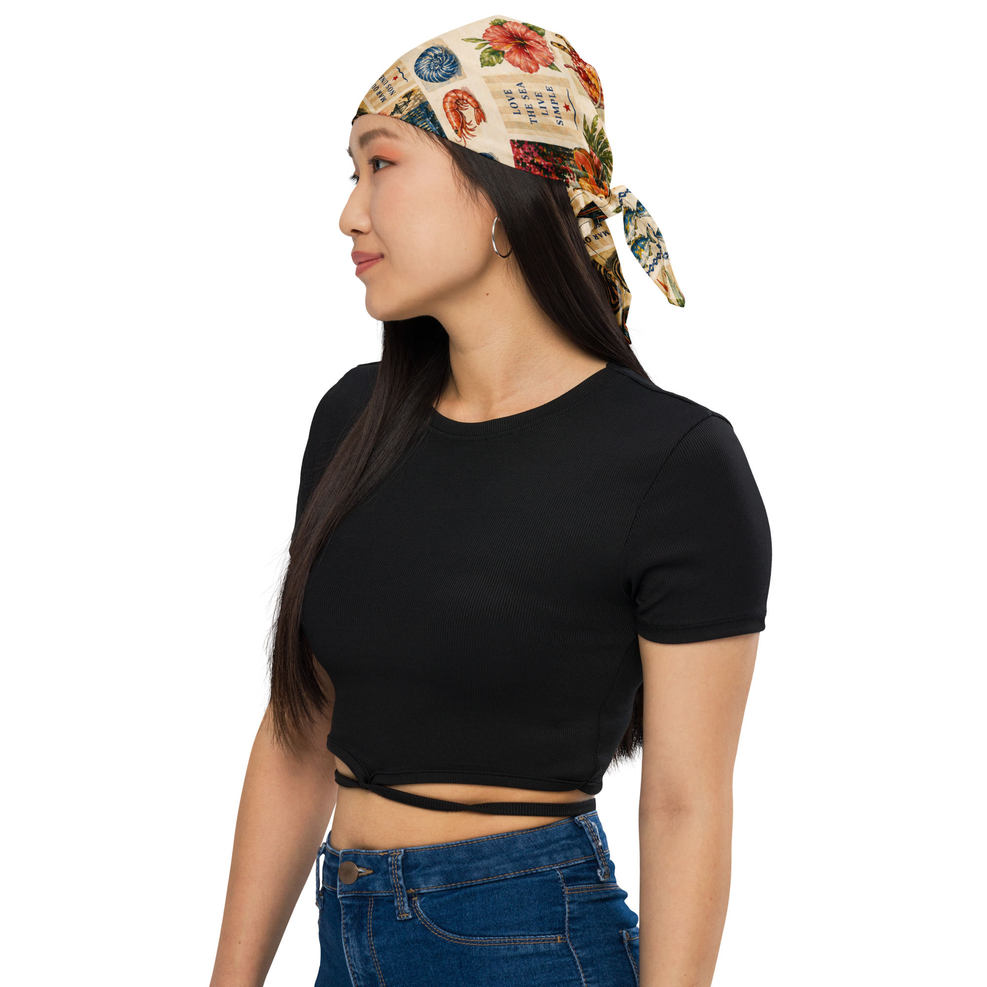 Mercadito lover headscarf