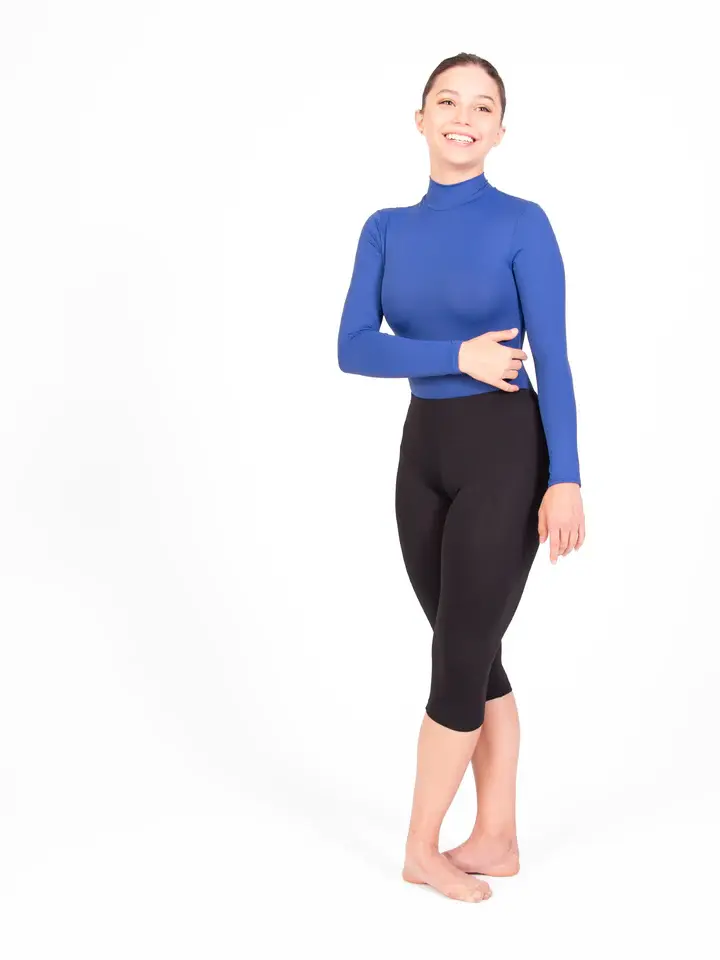 Thumbnail: BWP201 Prowear Zip Back Mock Turtleneck Leotard