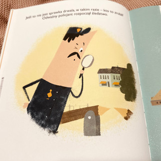 detektyw rozwiązuje zagadkę ilustracja