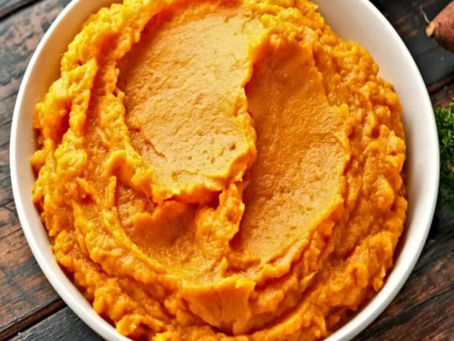 Sweet Potato and Carrot Puree