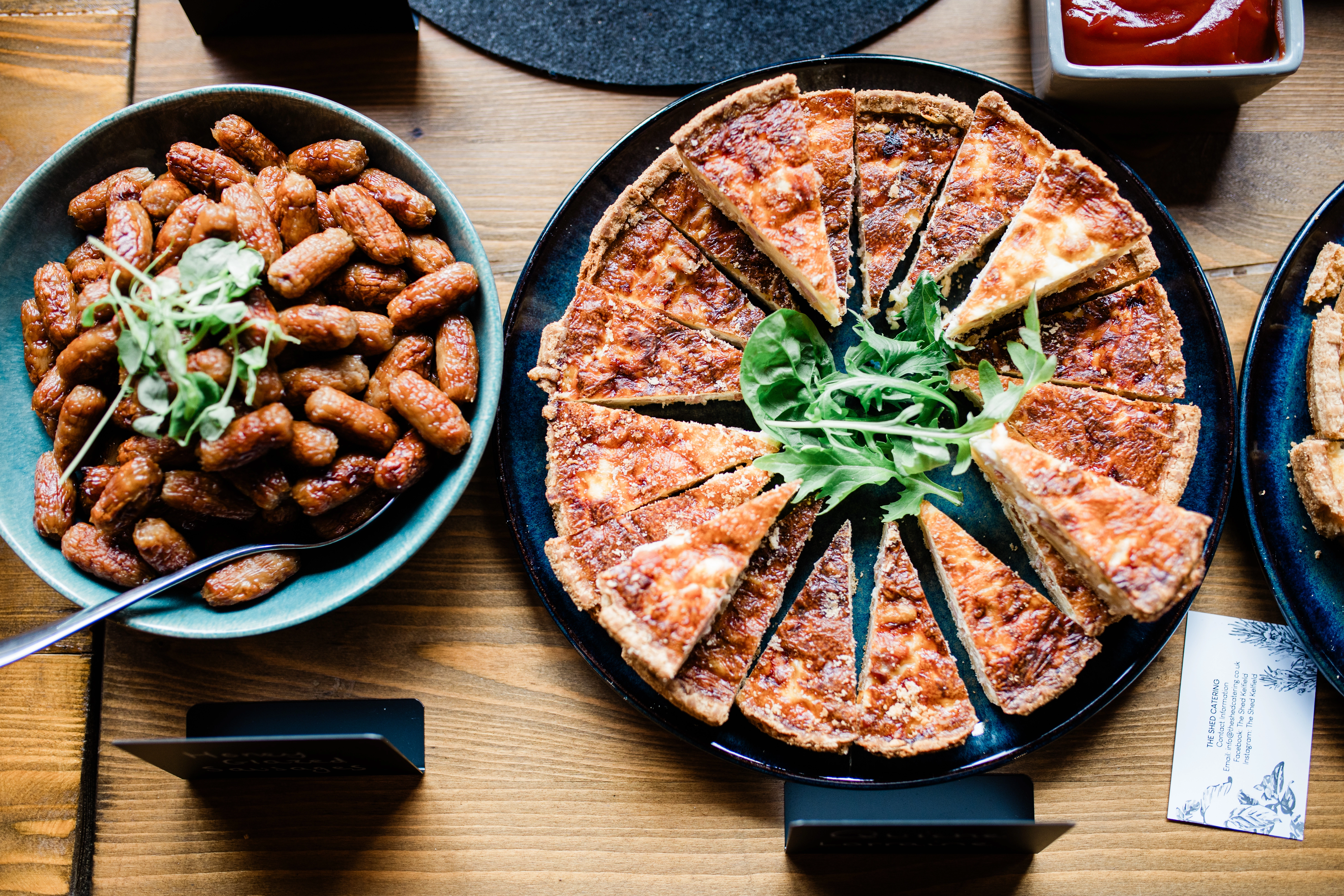 Pizza and Cocktail Sausages