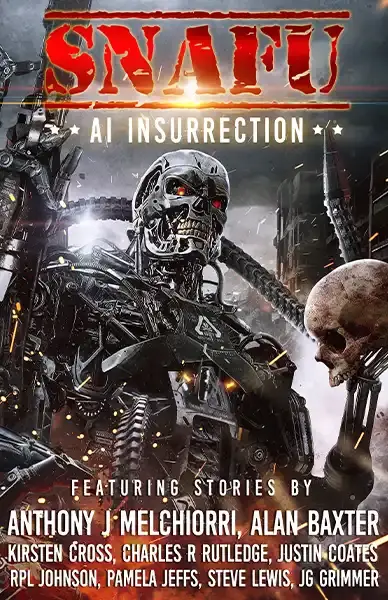 SNAFU: AI Insurrection holds nine tales from some of the best authors working in action-horror today, filled with stories of warriors fighting for their lives against (or with) artificial intelligence, and all the horror it could bring.
The same horror our world is rapidly heading towards.
With all the smart appliances around, just how much do you trust your toaster or coffee machine?
