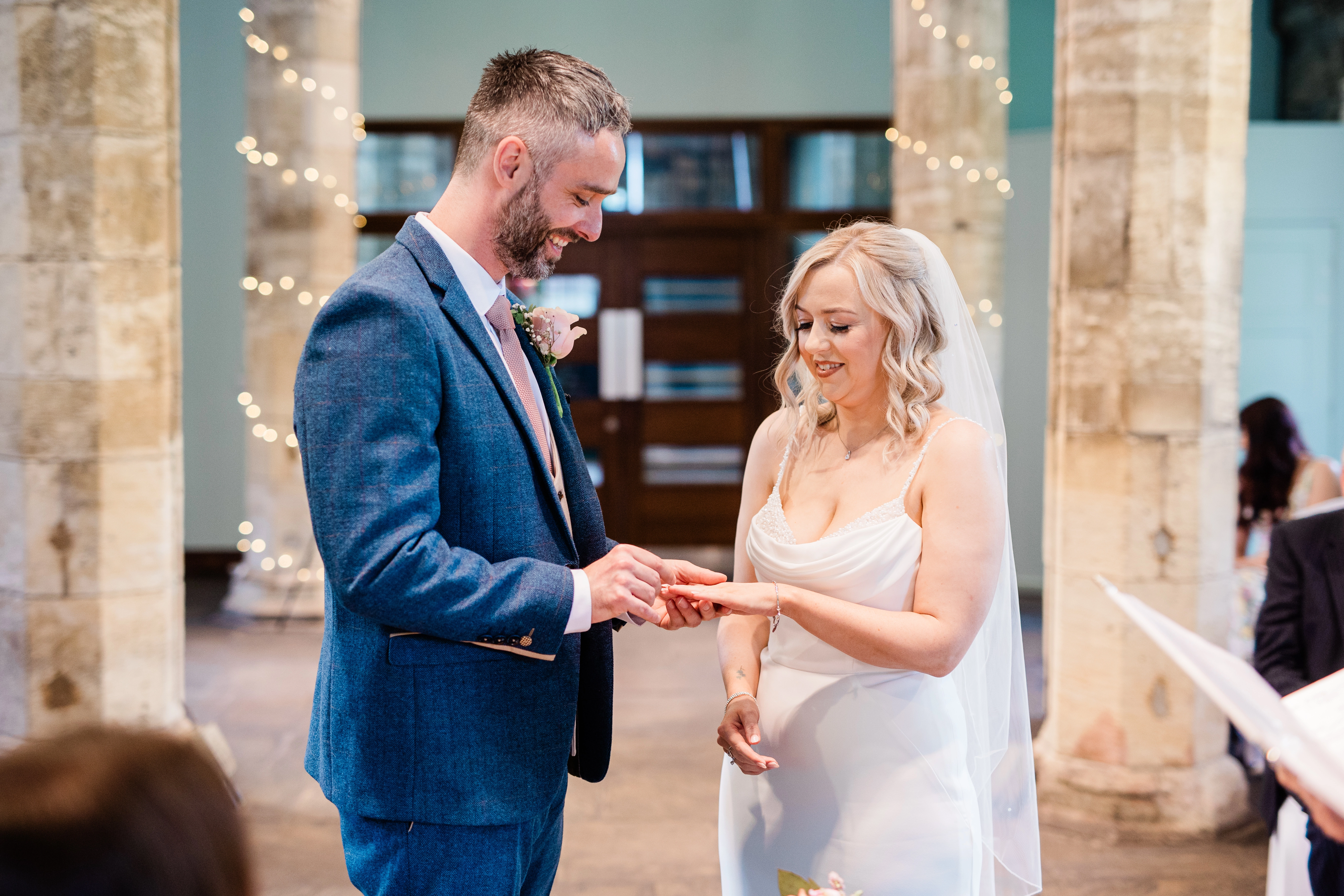 the exchanging of the rings