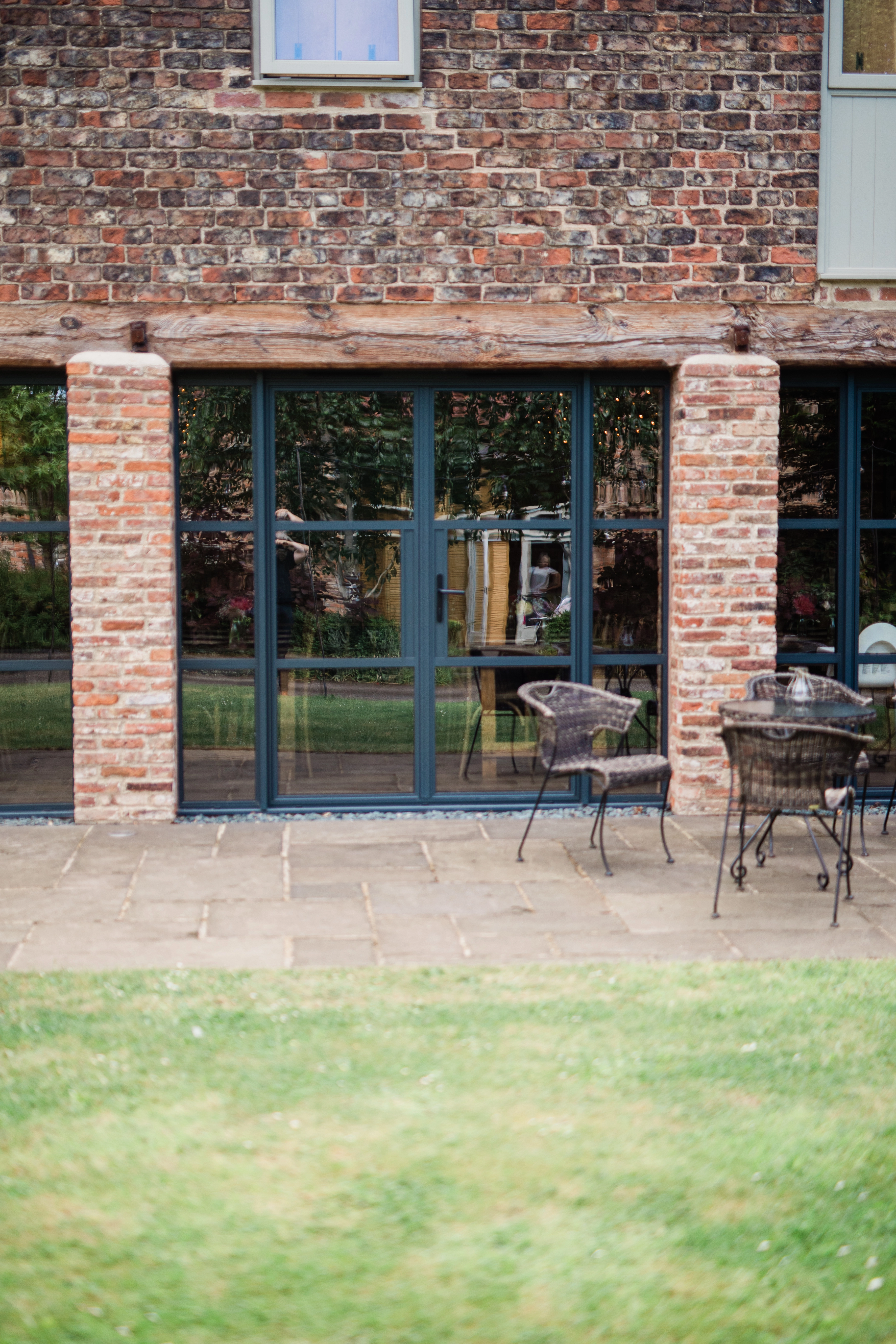 Front window of Dovecote Barns