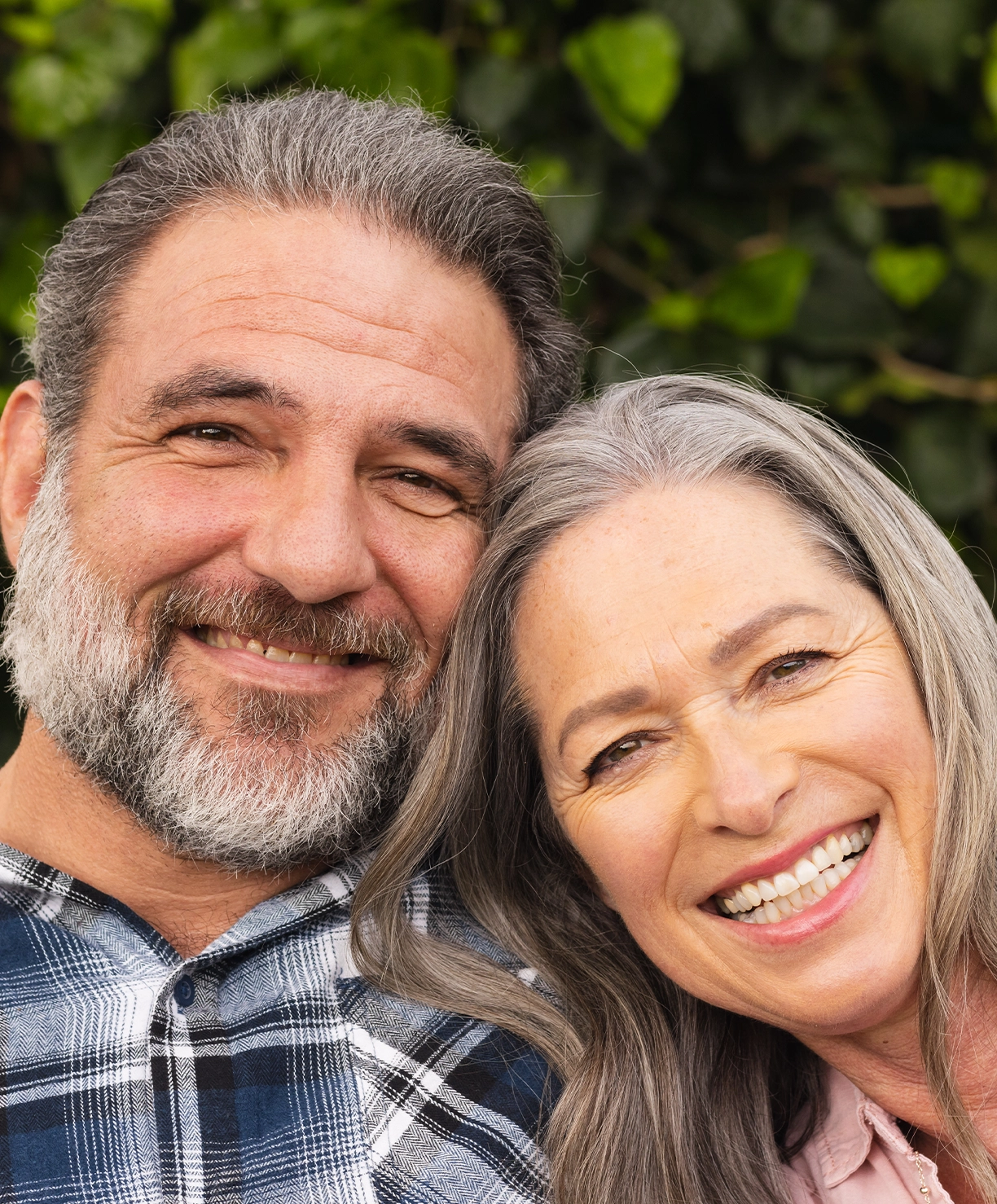 two patients of Mr Kanzara happy together