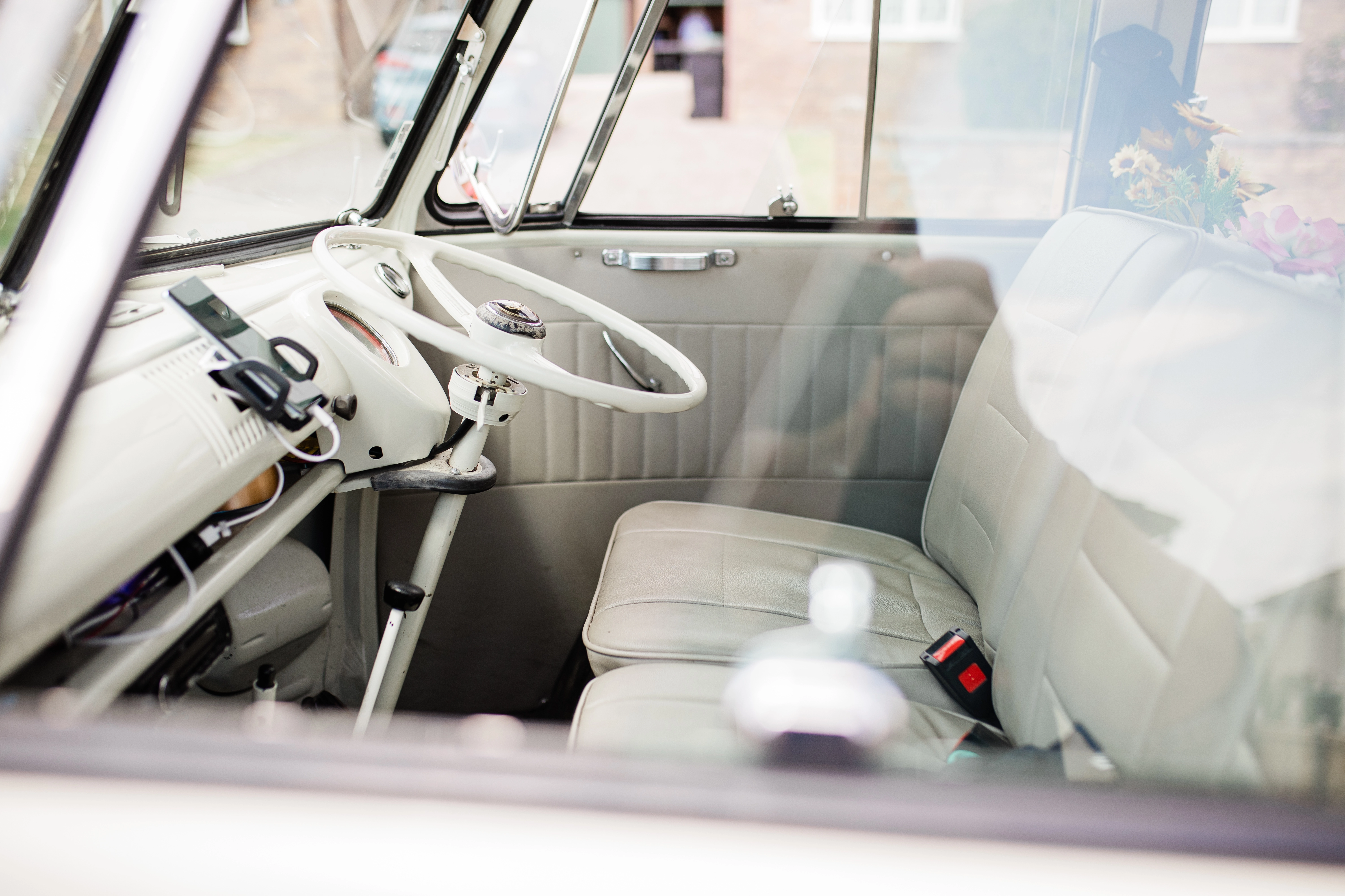 Interior of the VW Camper