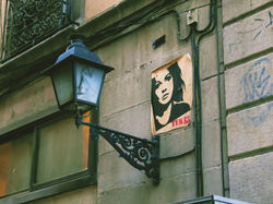 Cartel en Wall 