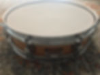 Side view of bulldog eyes piccolo snare featured in percussion samples