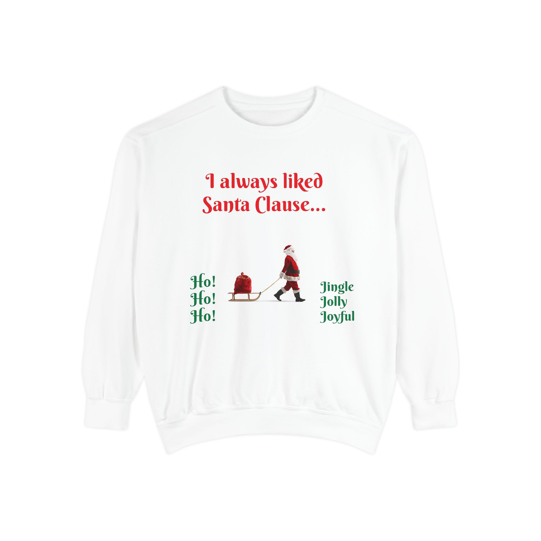 H.T. Designs, Unisex Garment-Dyed Sweatshirt