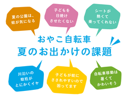 ただいまの企画：自転車用サマーカバー