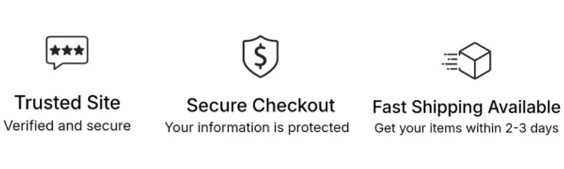 Trust bar, trusted website