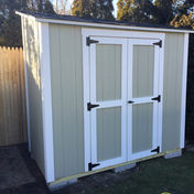Finished shed project by ShedCraftersSycamore.