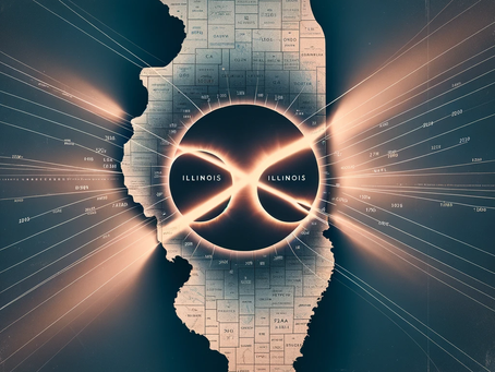 Even the Eclipse this year is aligned!The Eclipse of 2017 and 2024 make an "X" on the state of Illinois.Illinois is the 21st state, and was founded in year 1818.The Eclipse of 2017 = August 21st.