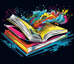 LindaDavis_An_open_book_degree_offset_method_pop_art_64K_high_r_44f64eea-9f87-4e08-9702-1a