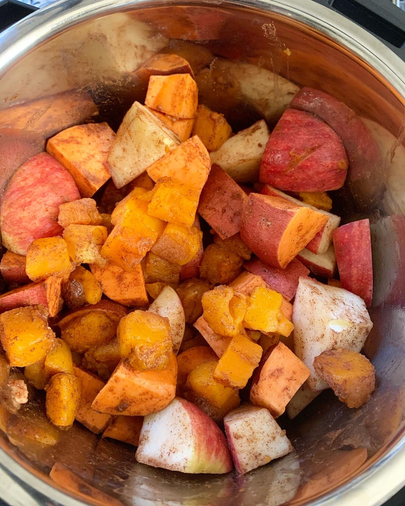 Butternut Squash, Sweet Potato, and Apples...oh my!