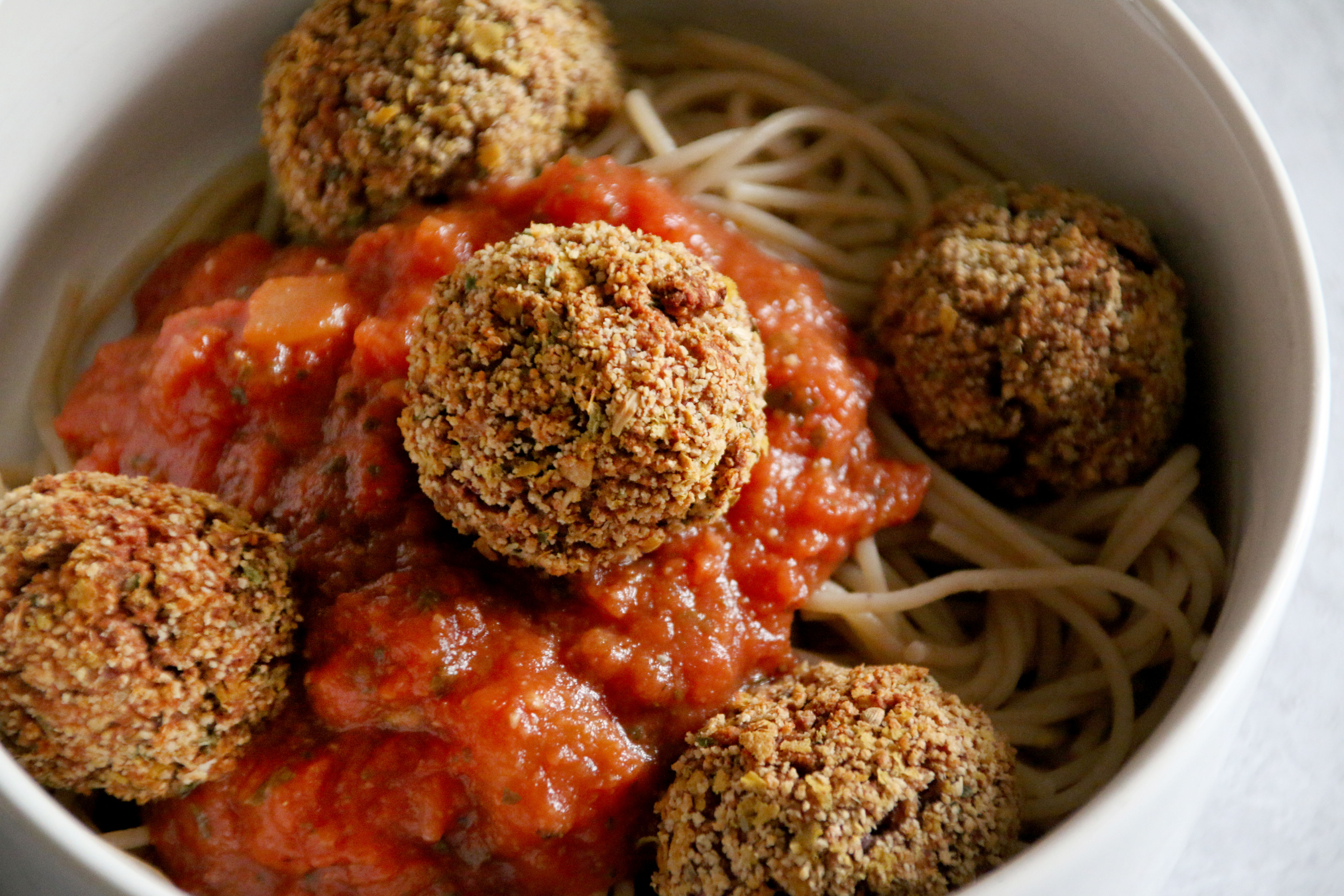 Easy Bean "Meat" Balls