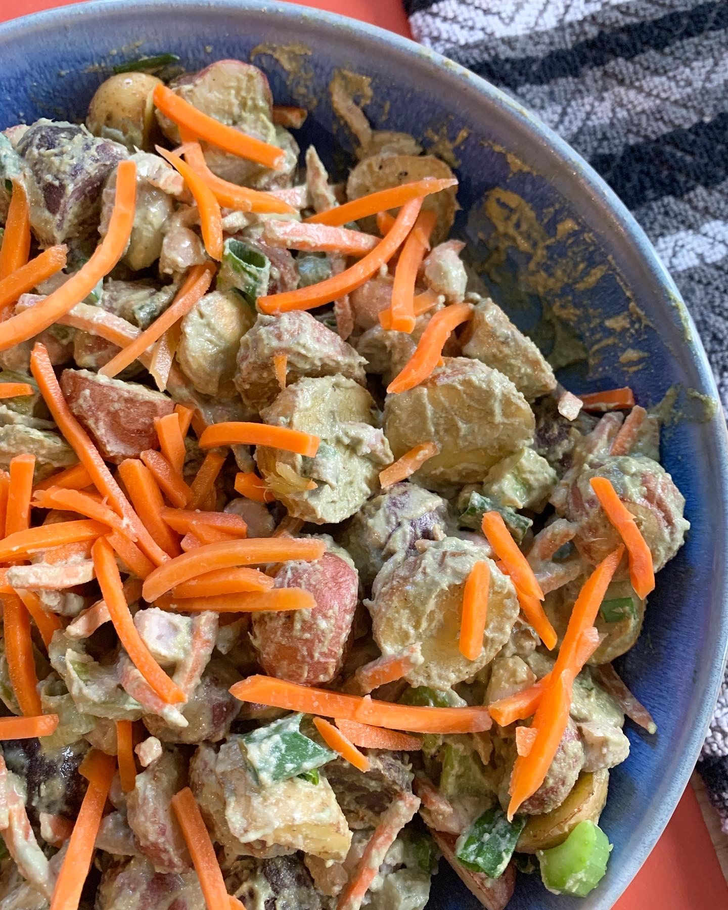 How not to diet cookbook roasted potato salad with pesto 