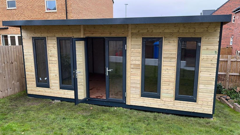 Our Base being levelled and built