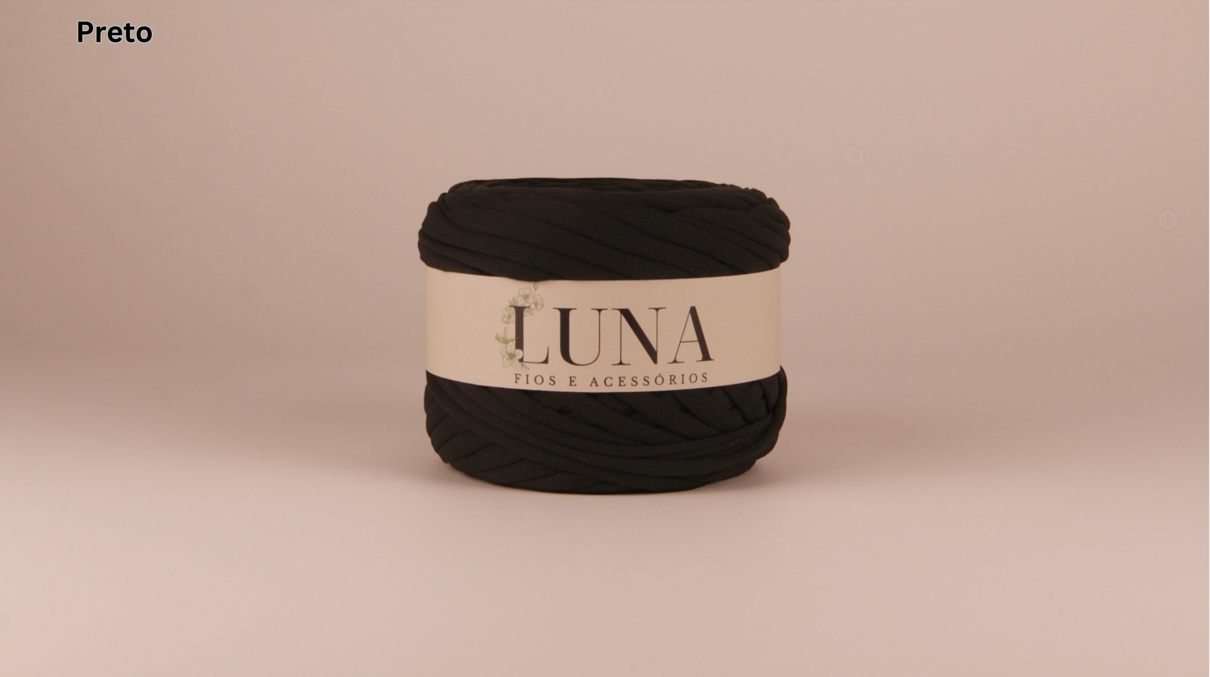 Fio de Malha Premium - Preto