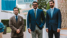 HE Sheikh Joaan Bin Hamad Al Thani Joins Qatar Tourism at Visit Qatar Activation During Goodwood Festival