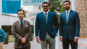 HE Sheikh Joaan Bin Hamad Al Thani Joins Qatar Tourism at Visit Qatar Activation During Goodwood Festival