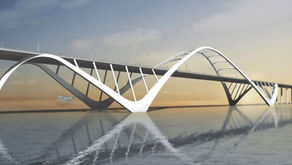A new bridge worth 11.1 billion Qatari riyals to reduce travel time between Bahrain and Qatar
