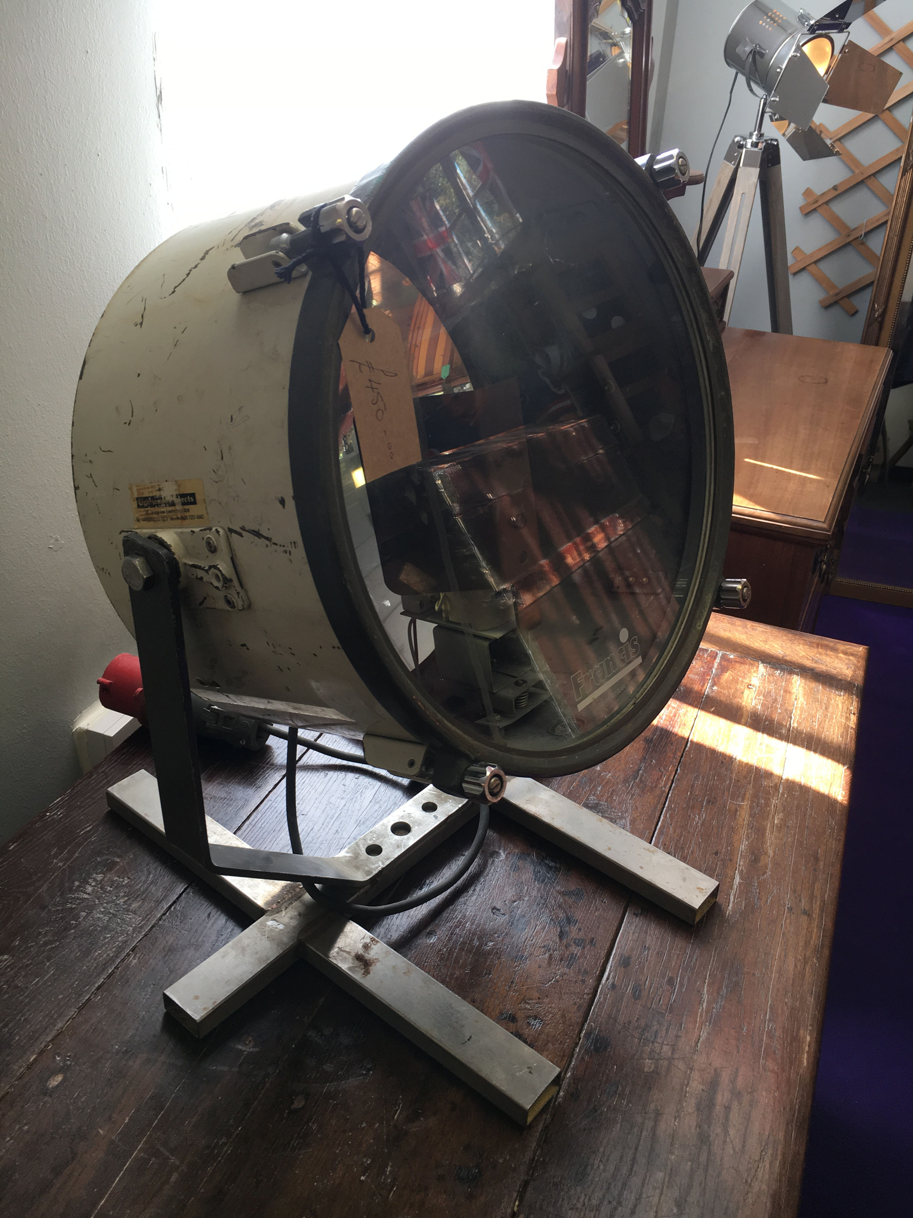 Retro Drum Floor Light