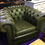 Thumbnail: Green Chesterfield Chair