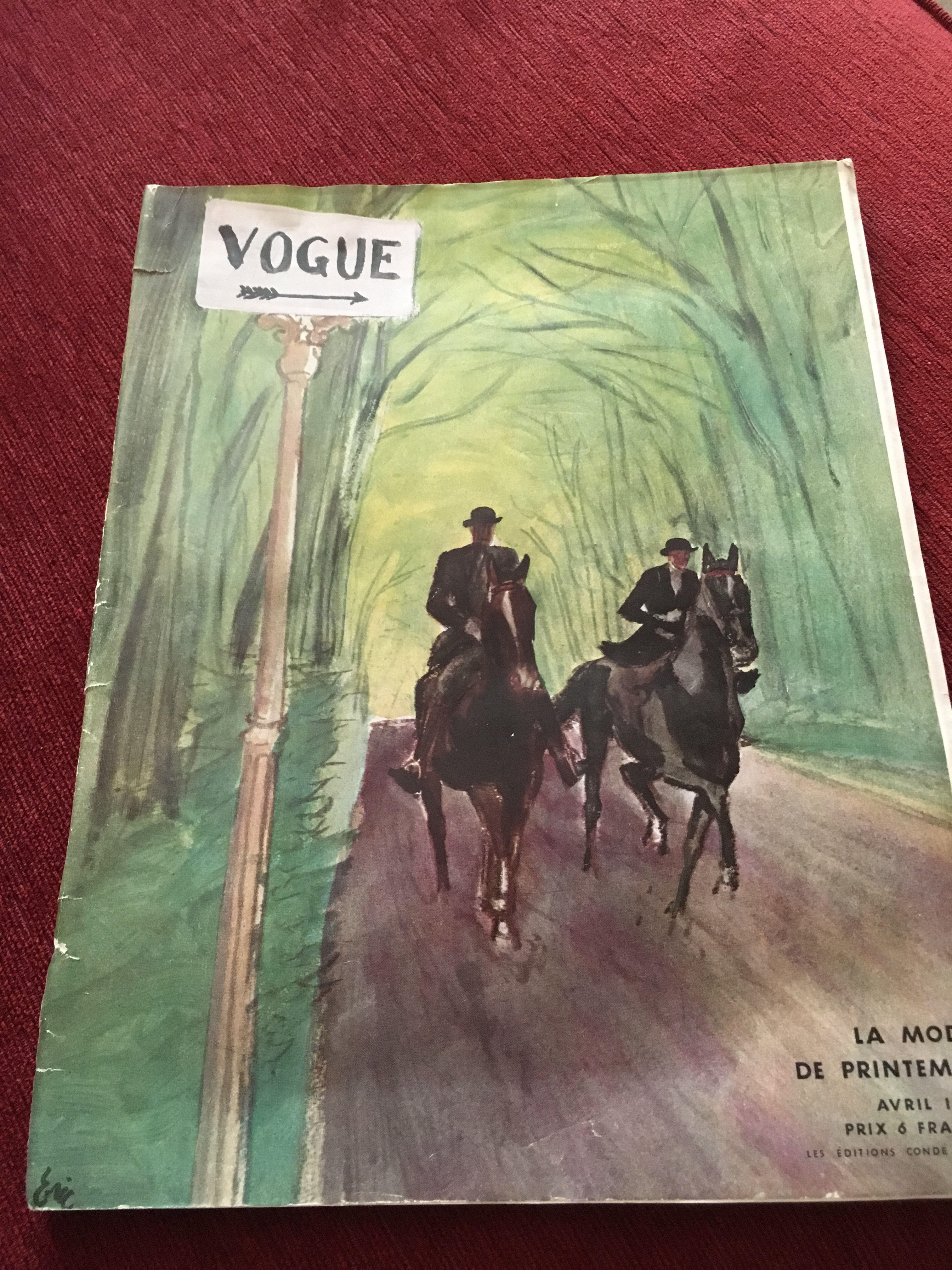 Vogue Paris April 1932 - original edition