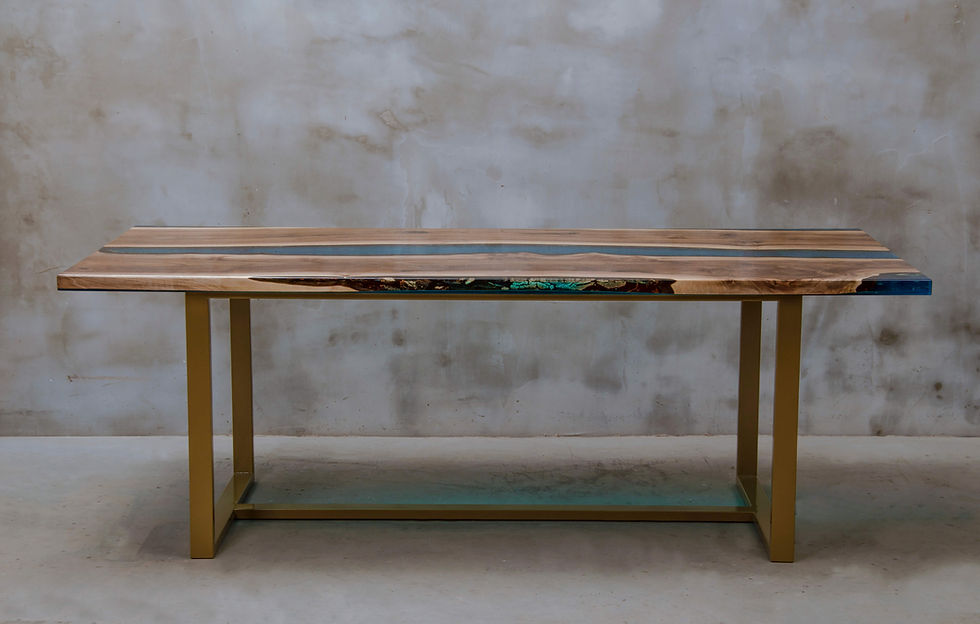 Epoxidharz Esstisch HELVETICA