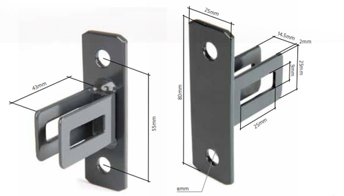 Doppelstabmattenzaun Wandanschluss Günstig Online Kaufen
