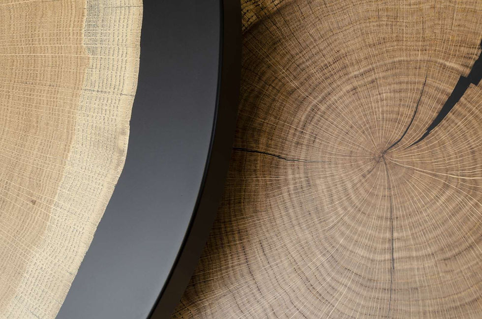 Miniaturbild: Couchtisch 2er Set schwarz matt DUO