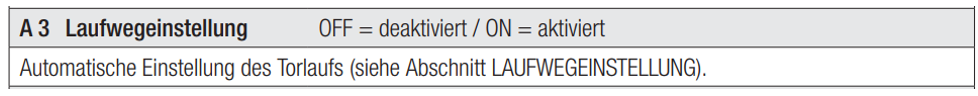 Tor Antriebfunktion Schema