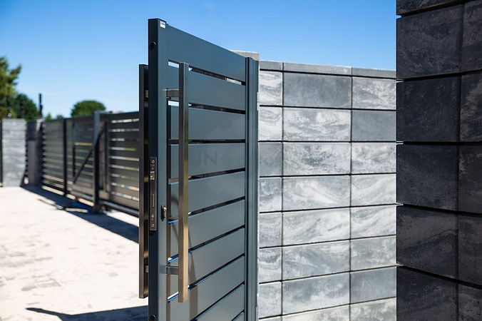 Gartenzaun und Pforte