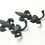Thumbnail: Cast Iron Fleur De Lis Hook Set of 2 (1184-0315)