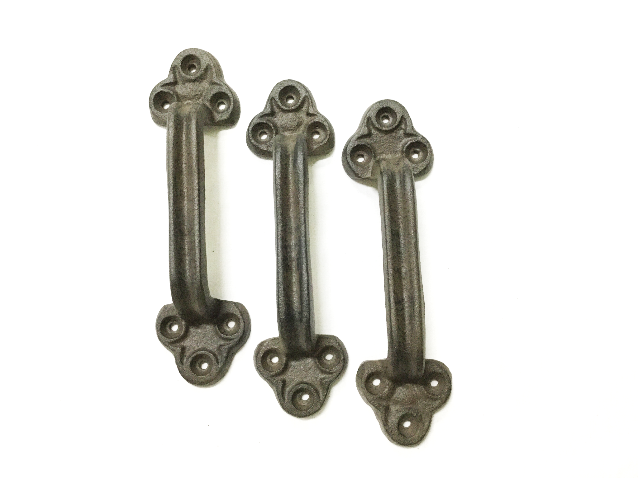 Cast Iron Large Gate Handle Set of 6 (1184-0052)